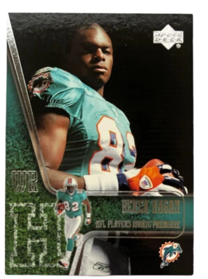 2006 Upper Deck NFL Players Rookie Premiere - #7 Derek Hagan (RC) - Image 1 of 2