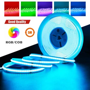 Striscia LED COB 24V striscia RGB barra super luminosa 5m no punto luce WIFI dimmerabile - Foto 1 di 23