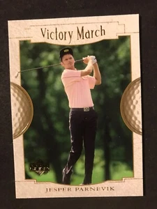 2001 Upper Deck Victory March Jesper Parnevik #153 Golf Card PGA Tour - Picture 1 of 2