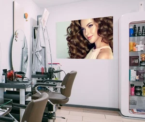 3D Urban Beauty 02 Salon Barber Shop Wall Stickers Vinyl Wall Murals CA Ann - Bild 1 von 4