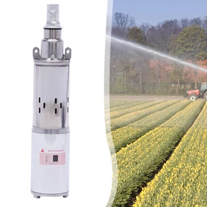 Bomba de agua con energía solar de 12 V para granja y rancho bomba de pozo profundo sumergible - Imagen 1 de 15