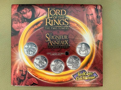Lord of the Rings: The Two Towers - Reel Coinz - Canadian Mint - Stickers+Book - Image 1 of 4