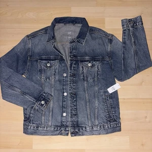 Gap Kids 1969 Denim Icon Jacke Trucker Kinder Gr. XXL 14-16 Blue Jeans NEU - Bild 1 von 12