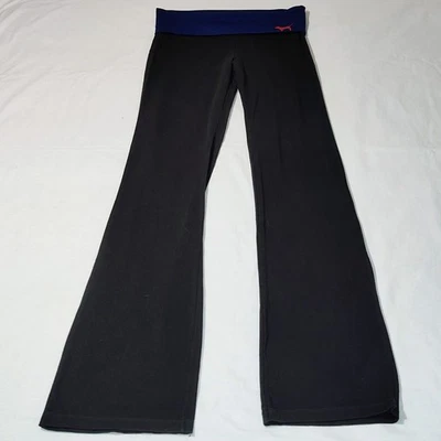 Leggings ROSA V/S NE Patriots negros acampanados cintura plegable lentejuelas talla L Foto 1 de 4