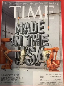 TIME  Magazine.  April 22, 2013.  MADE IN THE USA. - Bild 1 von 1