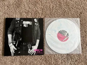 AGAINST ME - As The Eternal Cowboy Tour Edition White w/Blue gatefold LP - Picture 1 of 2