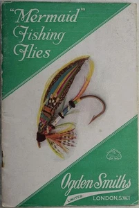 Moscas de pesca OGDEN SMITHS “SIRENA”, circa 1940. Catálogo de pesca con mosca vintage - Imagen 1 de 6