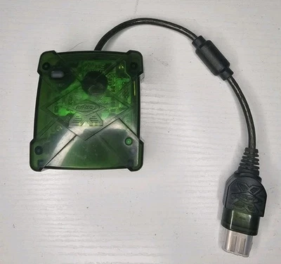 INTEC ORIGINAL XBOX GREEN WIRELESS CONTROLLER DONGLE ADAPTER RECEIVER ONLY - Image 1 of 4
