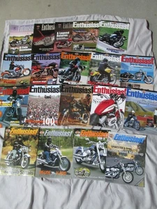 Vintage Harley Davidson Enthusiast Magazin Lot #19 - Bild 1 von 3