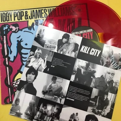 Iggy Pop - Kill City Limited Edition Rare Bomp Red Vinyl  New - Image 1 of 3