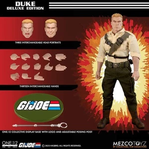 Figura de acción de colección Mezco Toyz GI.JOE Duke edición de lujo 1/12 nuevo stock - Imagen 1 de 16