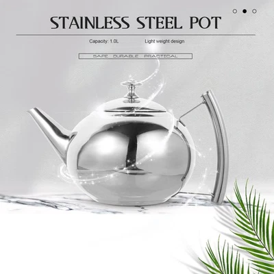  Bolitore Bollitori Per Tè Bollitore Il Caffè in Acciaio Inossidabile - Immagine 1 di 4