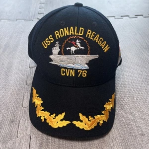 USS Ronald Reagan CVN 76 Men's Hat The Corps Made in USA Strap Back - Picture 1 of 6