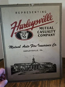 Letrero metálico vintage de Harleyville para víctimas mutuas - Imagen 1 de 7