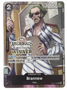 Nuevo OP03-089 EN UNA PIEZA TCG 2024 GANADOR REGIONAL OFFLINE-NM - Imagen 1 de 4