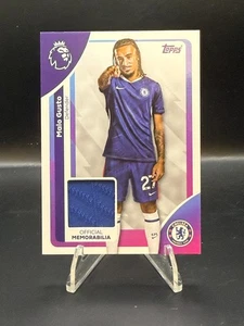 2025-26 Topps Premier League EPL Malo Gusto Player Worn Patch Relic Chelsea - Picture 1 of 2