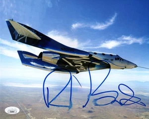 Richard Branson Signed Autograph 8x10 Photo - Virgin Galactic Unity w/ JSA COA - Picture 1 of 4