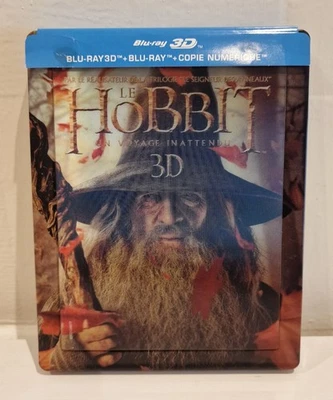 The Hobbit: An Unexpected Journey 3d Blu Ray Steelbook Lenticular (France) - Image 1 of 4