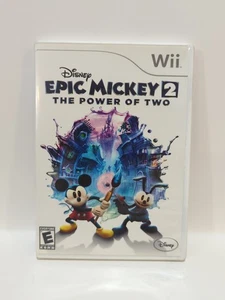 Disney Epic Mickey 2: The Power of Two (Nintendo Wii, 2012) Complete, tested. - Picture 1 of 7