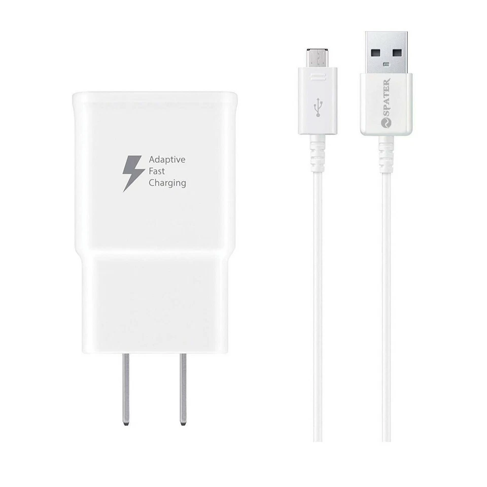 Adapter Travel Charger + USB Set for Samsung Galaxy Note 4,S5,S6/Edge, S7/Edge  - Image 1 of 3