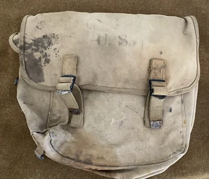 WW2 US Army Musette Bag - Picture 1 of 21