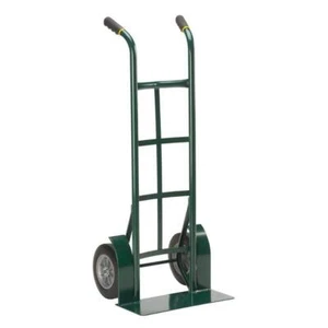 Hand Truck Green Steel Flat-Free Heavy Duty Dual Grip Handles 1000 lbs. Capacity - Picture 1 of 5