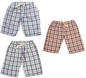 Dinky Souvenir Infant Baby Girls Reversible Seersucker Drawstring Waist Short - Picture 1 of 7