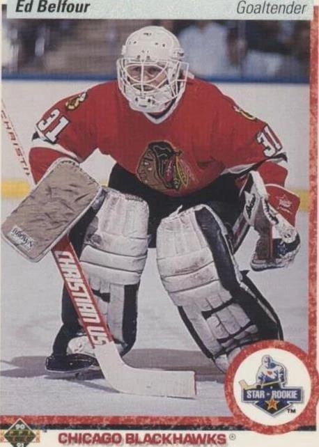 1990-91 Upper Deck - Ed Belfour #55