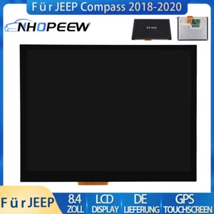 8,4" Wyświetlacz LCD Ekran dotykowy Nawigacja Zamiennik do kompasu JEEP 2018-2020 UCONNECT 4C - Zdjęcie 1 z 7