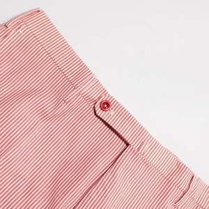 Incotex NWT Dress Pants Size 34 US In Red Striped 100% Wool Modern Fit - Picture 1 of 16