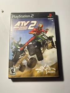 PS2 ATV: Quad Power Racing 2 (Sony PlayStation 2, 2003) en caja original, limpio y probado - Imagen 1 de 3