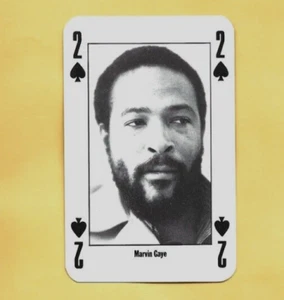 1991 New Music Express MARVIN GAYE Rock/Popstar Karte - Bild 1 von 2