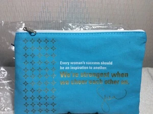 EL ÉXITO DE CADA MUJER DEBE SER UNA INSPIRACIÓN PARA OTRA Nueva bolsa de tela con cremallera - Imagen 1 de 3