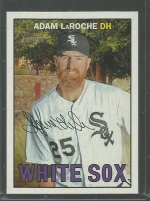 2016 Topps Heritage #204 Adam LaRoche White Sox  - Image 1 of 2