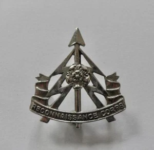 BRITISH ARMY CAP BADGE. THE YORKSHIRE RECONNAISSANCE CORPS. - Picture 1 of 1