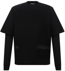 DSQUARED2 COOLFIT DOUBLELAYER HERREN SWEATSHIRT MADE IN ITALY S74GU0534S25462900 - Bild 1 von 5