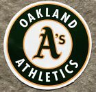 Autocollant autocollant Oakland Athletics MLB baseball 2,5 pouces x 2,5 pouces