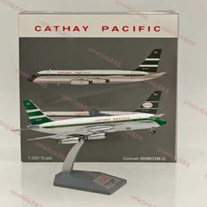 Modelos diecast 1:200 CATHAY PACIFIC VR-HFY / Convair 880M (22M-3) / CON SOPORTE - Imagen 1 de 7