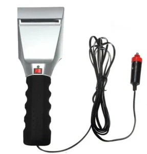 Car Ice Scraper 12V Heated Electric Car Windshield Defrost Snow Scraper Brush - Picture 1 of 2