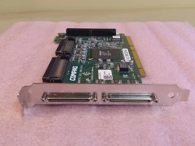 HP 64Bit W-U3 ASC-39160 PCIx SCSI Controller 129281-001 127693-002 Dual Channel - Image 1 of 4