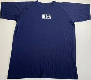 UNDER ARMOUR Shirt Boy Loose Short Sleeve Gym Football Hockey L YOUTH LARGE YLG - Picture 1 of 1