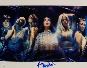 Kim Kardashian Actress Model Signed 11x14 Matte Photo JSA Authenticated Smudged - Picture 1 of 2