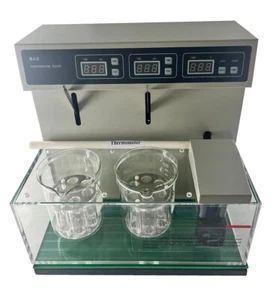 Probador de desintegración de tabletas con 12 tubos de vidrio colgantes - Imagen 1 de 20