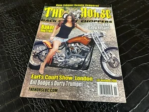 NOVEMBER 2008 THE HORSE BACKSTREET CHOPPERS vintage motorcycle magazine - Picture 1 of 1