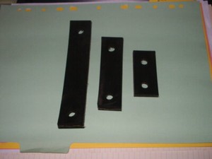 UNIVERSAL Exhaust Mounting Rubber Strap 3 Pieces classic car strip! 