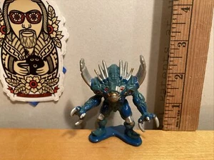 Mighty Morphin Power Rangers Collectible Silver Horns PVC Mini 1994 Cake Topper - Picture 1 of 5