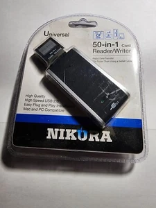 Nikura 50-in-1 Card Reader/Writer -Factory Sealed B2 - Picture 1 of 2