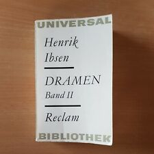 Dramen Band II - Henrik Ibsen - Reclam - Universal Bibliothek