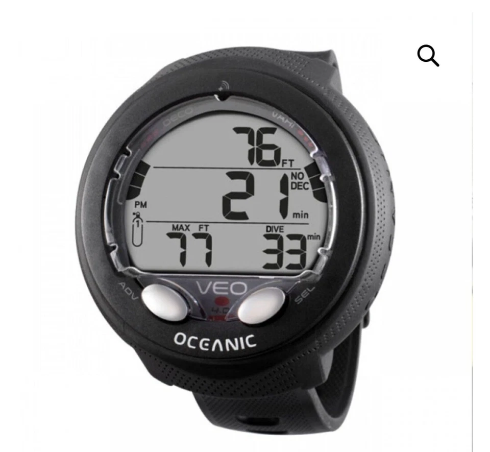 Oceanic VEO 4 запястье погружения компьютер черный подводное плавание компьютер - Изображение 1 из 1