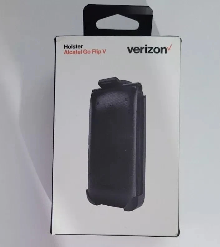 Verizon Holster Belt Clip for Alcatel Go Flip V Cell Phone - Black